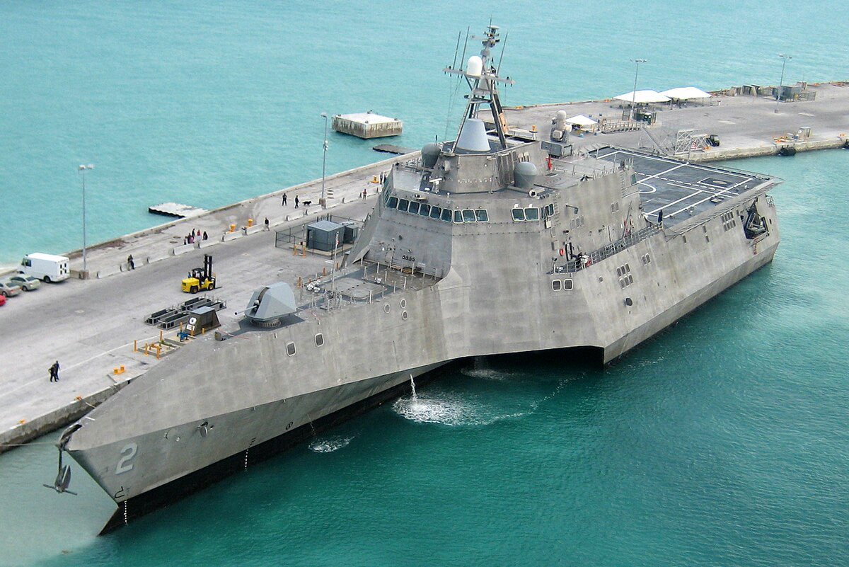 really depends here, would you consider the USN LCS as a heavy corvette with a wider mission scope? I’d probably lean Independence-class in that instance I suppose