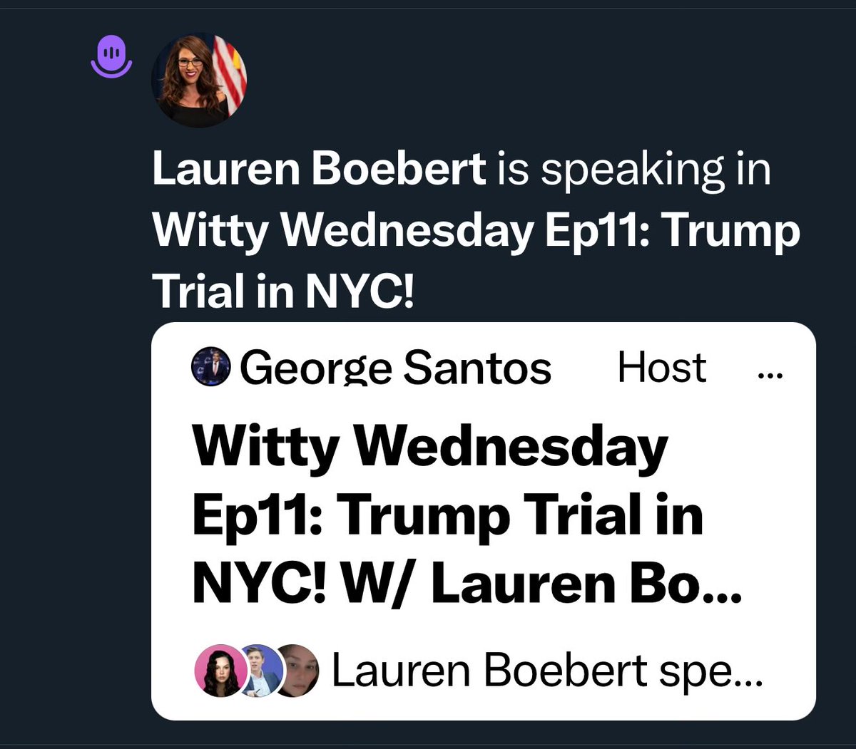 “Witty Wednesday” with Lauren Boebert. LOL!