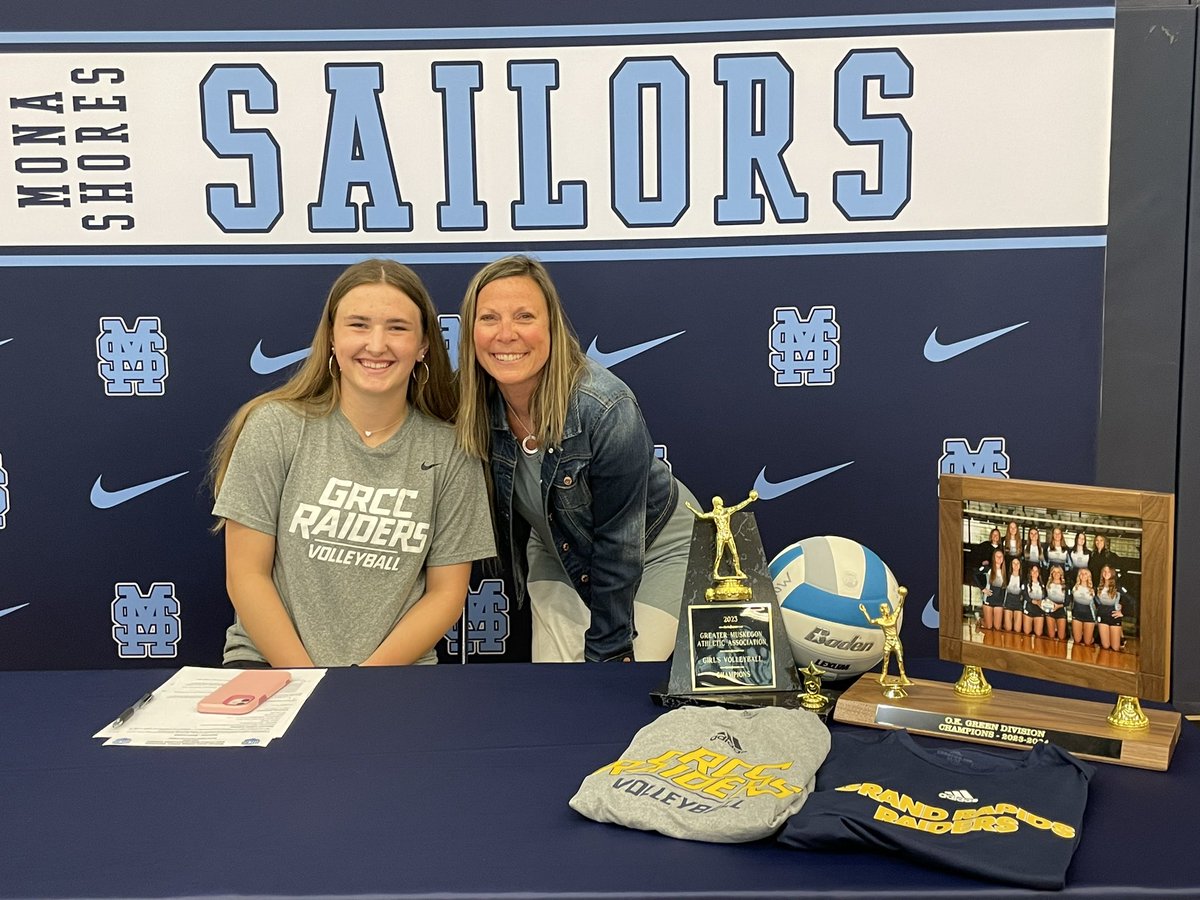 monashoresvb's tweet photo. Congratulations Jersey on signing with GRCC! We are PROUD of you and EXCITED for your future! Good luck and show them who you are!
#sailsup #alwaysasailor #courage #yougotthis https://t.co/zdjNXo4ZSd