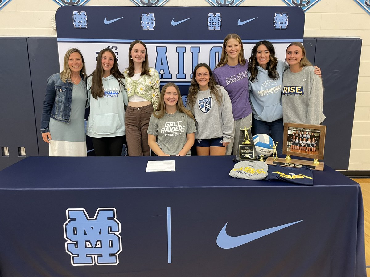 monashoresvb's tweet photo. Congratulations Jersey on signing with GRCC! We are PROUD of you and EXCITED for your future! Good luck and show them who you are!
#sailsup #alwaysasailor #courage #yougotthis https://t.co/zdjNXo4ZSd