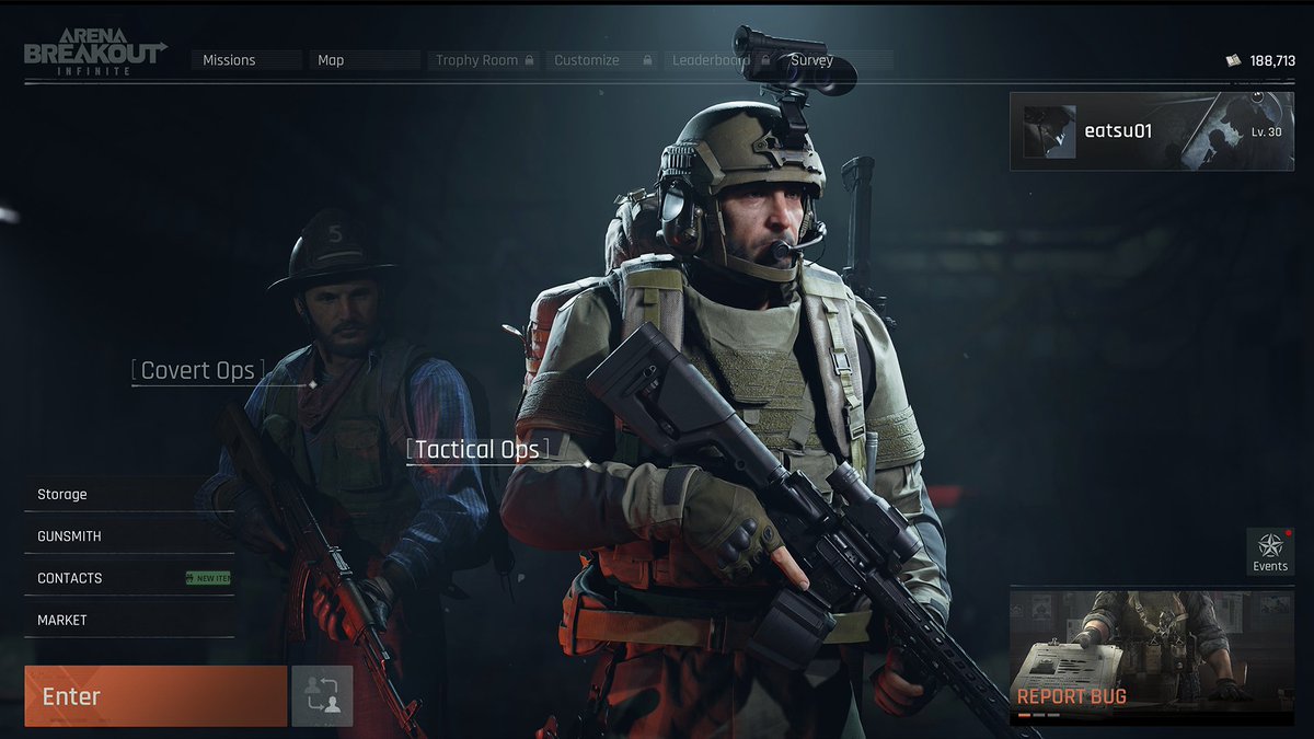ArenaBreakoutPC's tweet photo. ‼️Sneak Peek Alert! 
We are very excited to announce that the Closed Beta Test of #ArenaBreakoutInfinite is on the horizon! Check out these fresh in-game snaps from our game. 
And keep your eyes peeled for a big news on April 19th, as hinted in our earlier Easter egg. The countdown is on! #ArenaBreakoutPC