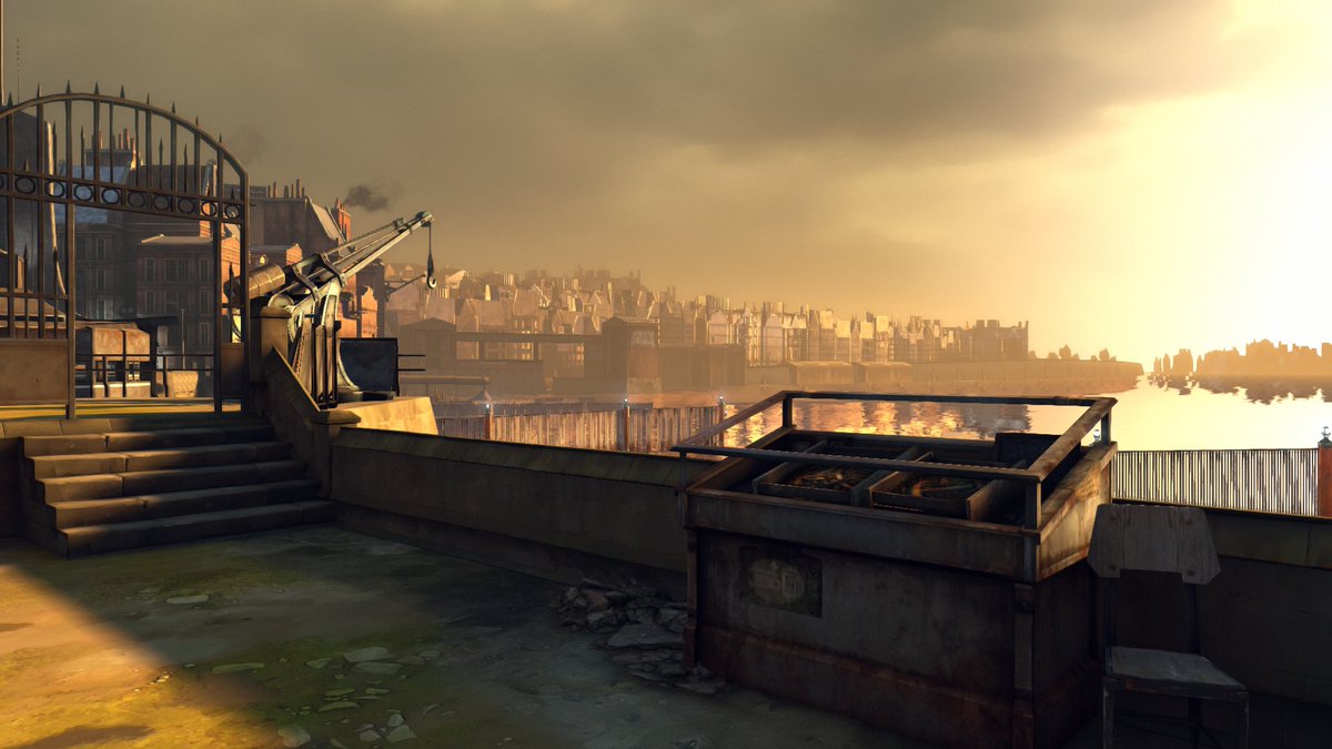 JustinAndyReeve's tweet photo. Dishonored is all about the bins. https://t.co/R3bcKxgz66