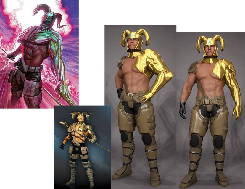 therealwallbie's tweet photo. It isn't 100% perfect, but I'm glad to finally include Magog in my plans. #wallbieswarriors #WWE2K23 https://t.co/Rocn8SSWsf