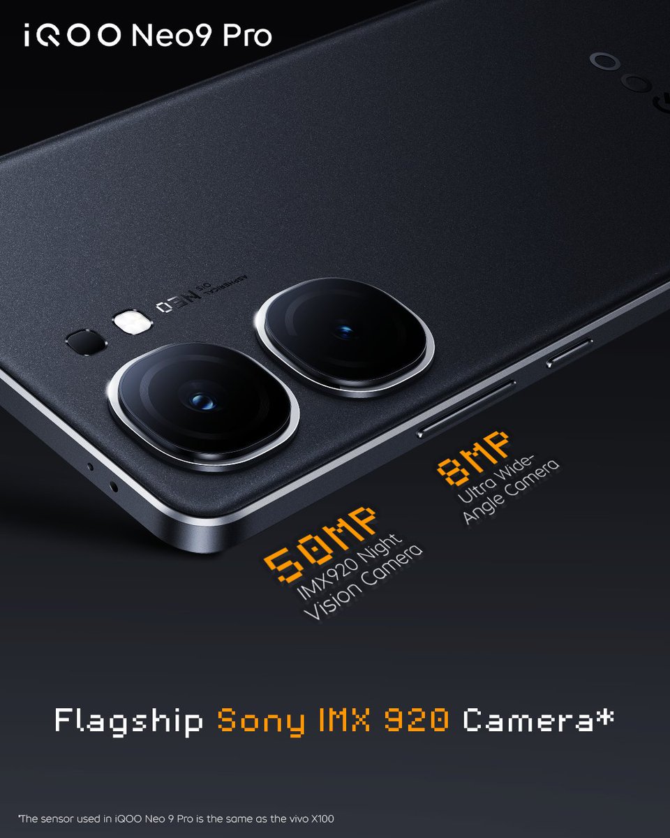 IqooInd's tweet image. Witness the night in a new light with #iQOONeo9Pro's Super Night Mode🌠📷 Featuring a Flagship 50MP Sony IMX 920 Camera*, that lets you capture the beautiful city lights even in low light. Available @amazonIN and mshop.iqoo.com/in

#iQOONeo9Pro #PowerToWin