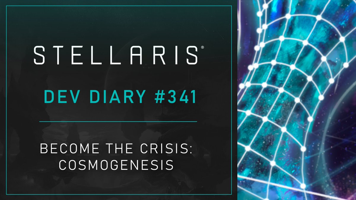 When you Become the Crisis, will you operate through explicit malice, or will you wreck the galaxy through callus indifference? (¿Por qué no los dos?) 😈 Read Stellaris Dev Diary #341 - Become the Crisis: Cosmogenesis: pdxint.at/4aBt0Gh