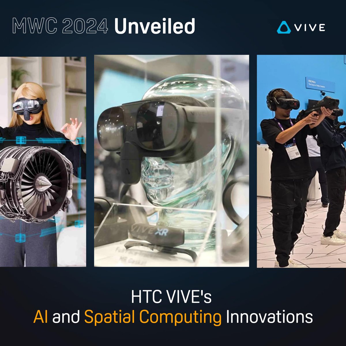 HTC VIVE is a pioneer in the XR space and has already made monumental contributions to the advancement of human-computer interface. Discover the innovations: htcvive.co/MWC24X #MWC #MWC2024 #AI #SpatialComputing