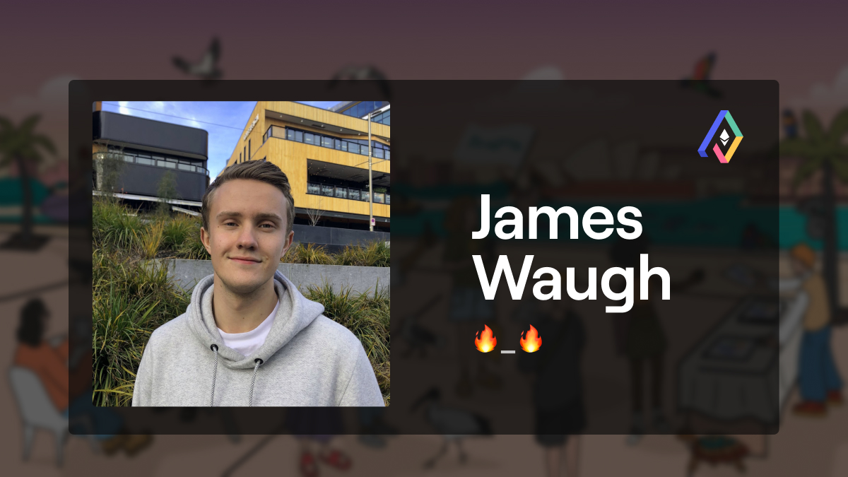 James Waugh, co-founder of @fireeyesgov, will be speaking at Pragma Sydney! Discover James' exclusive insights for Ethereum builders at The View by Sydney on May 2nd 🇦🇺 🌏 Get your tickets now 🎫 ethglobal.com/events/pragma-…