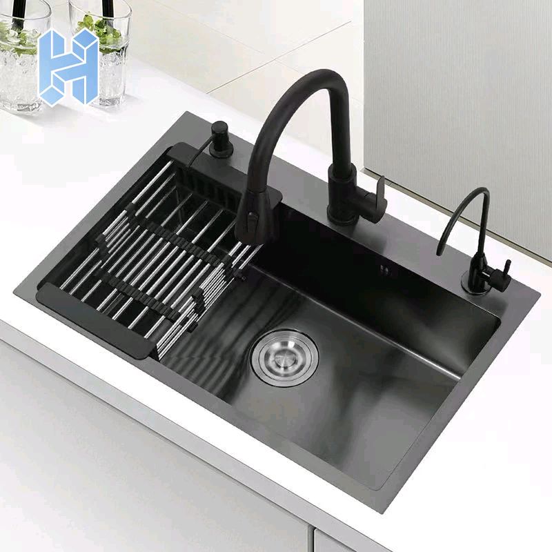 LunaQist's tweet photo. Cek Paket Kitchen Sink BLACK/Perak Bak Cuci Piring Stainless Hitam Dengan Keran Tarik Keluar dengan harga Rp381.000. Dapatkan di Shopee sekarang! https://t.co/21BMtYm0Zb https://t.co/Rb966COWwf