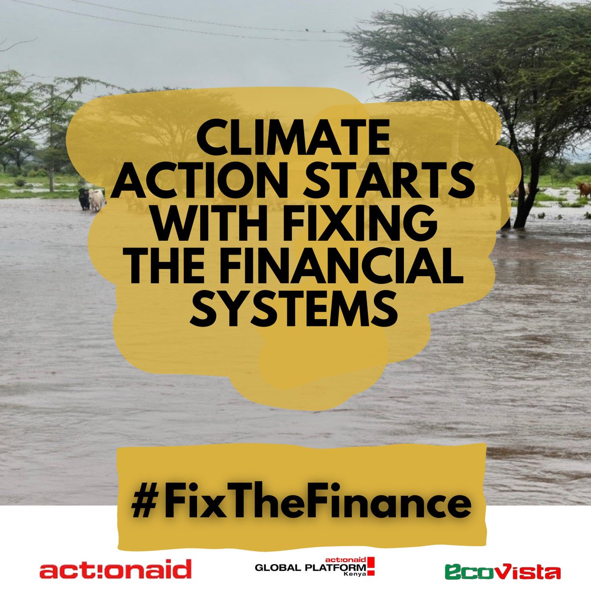 Governments and Financial institutions must be deliberate on freeing up the climate finance to support climate friendly investments and be intentional in promoting equitable and sustainable economies. #FixTheFinance #EndFossilFuels #ClimateActionNow