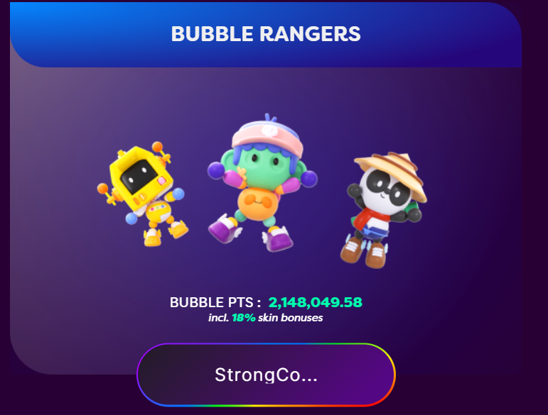 Finally!!! My $BUBBLE Ranger Points are 2 Million 💰👀
The Journey to 3 Million begins 🔥

Let's be Big together!!! 😍
You Engage with me and I Engage you 🤝🤝
Farmer helps Farmer

$PIXIZ $DROIDS $BEYOND $PARAM

LFG!!! KEEP FARM!!

Check This 👇👇

x.com/lukakakiku/sta…