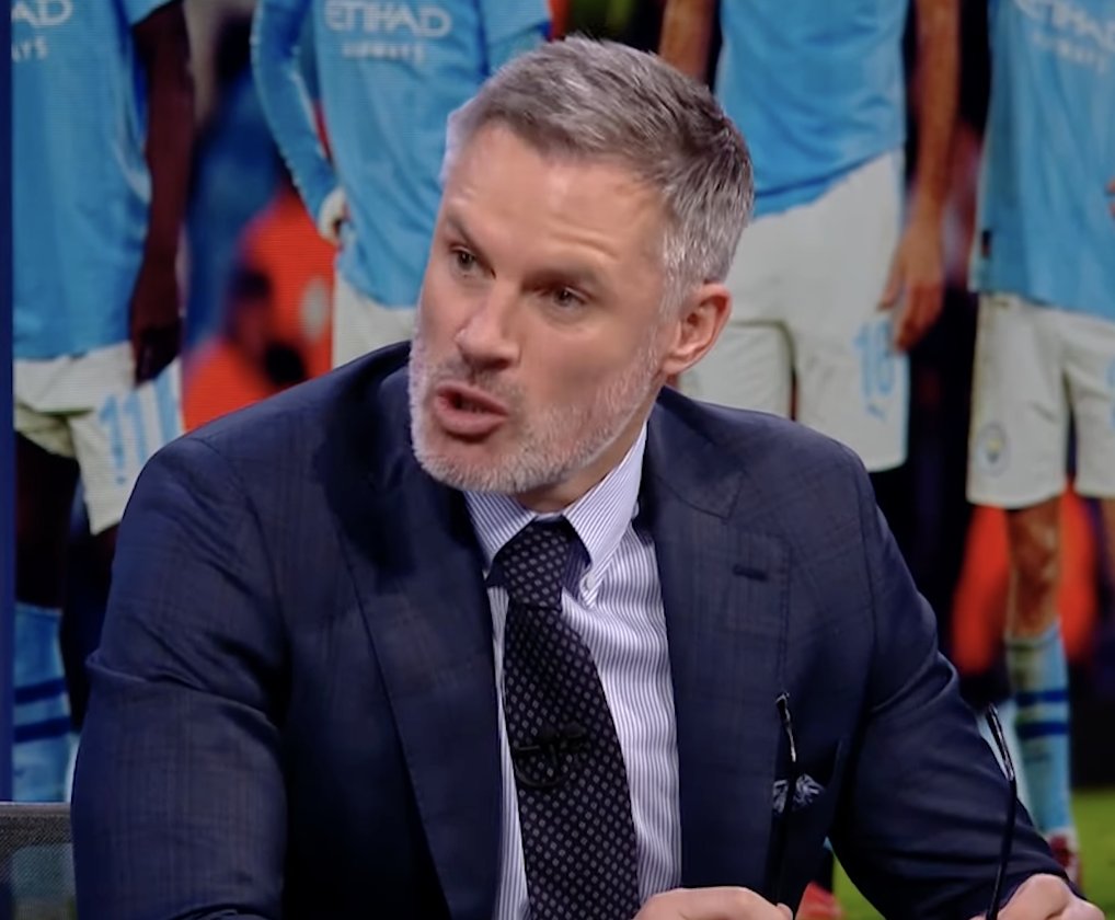 theMadridZone's tweet photo. 🗣️ Jamie Carragher: "Real Madrid's last shot on target was in the 12th minute. Anybody watching this game without knowing the names of the teams would say it's an absolute mismatch and this team here (Real Madrid) is the luckiest team to go through." https://t.co/mpt4dVDctc