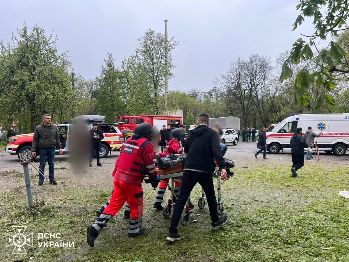 Three Russian Iskander missiles killed 17 Ukrainians in Chernihiv. On the morning of April 17, Russian troops attacked the center of Chernihiv with three cruise missiles. An eight story building was destroyed, four high-rise buildings damaged, a hospital, an education