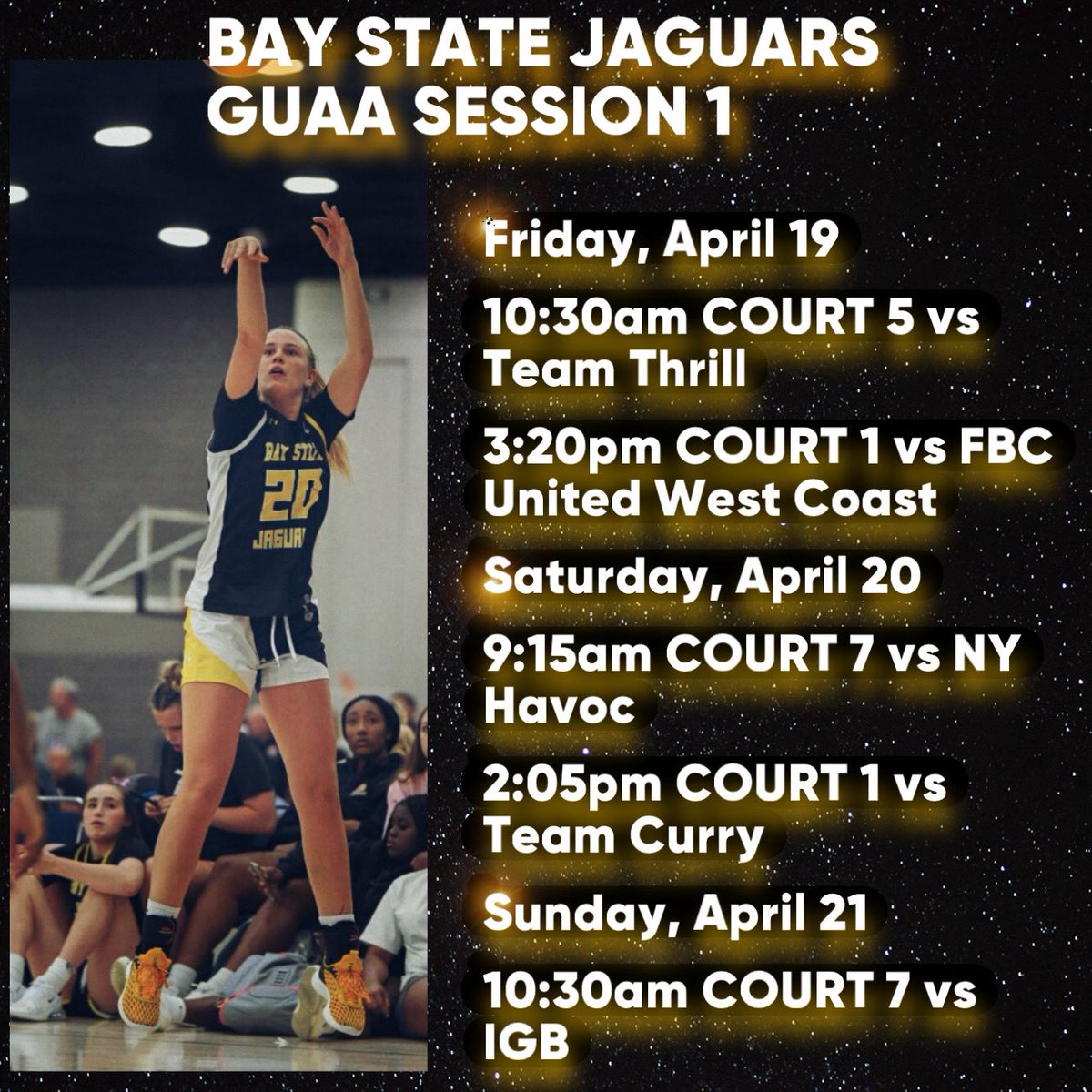 Last ride with the best! 💛🖤Schedule for GUAA Session 1 this weekend in Spooky Nook, PA!! Let’s go🔥@BayStateJags