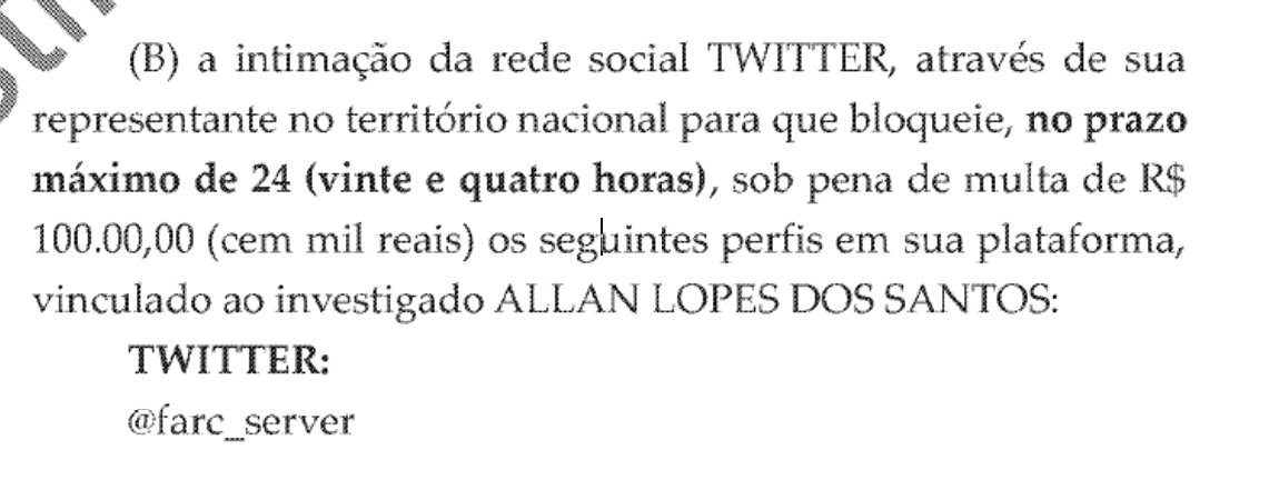 Por que que o Allan dos Santos estava criando contas no Twitter com o nome das FARC?