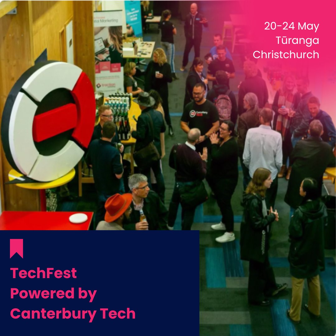 TechweekNZ tweet picture