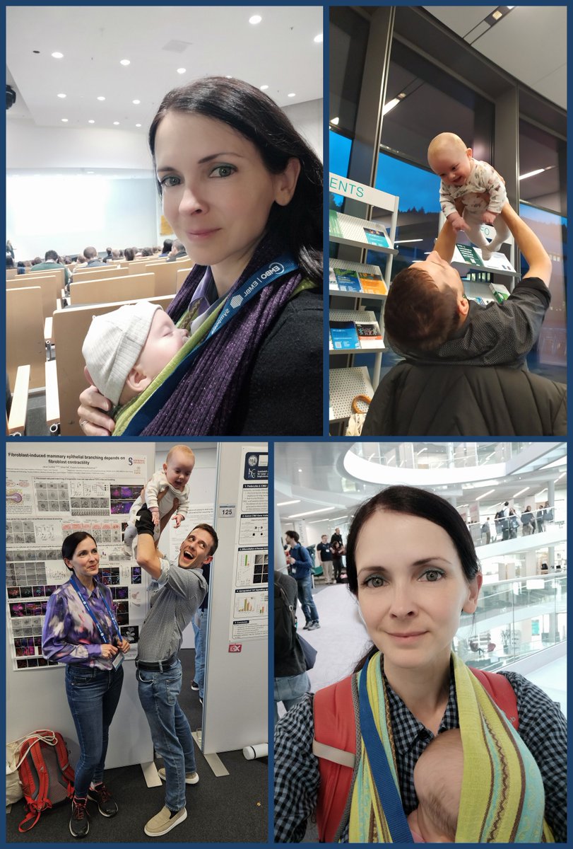 KoledovaZuzana's tweet photo. Attending the EMBO|EMBL Symposium #EESMechanobiology as the whole family with @JakubSumbal and our 👶. We are grateful for the @embl facilities, such as the nursing room and changing tables, that made this possible.
Little things - huge impact!
🔬👶🍼
#ScienceFamily https://t.co/gRTKZQkkd8