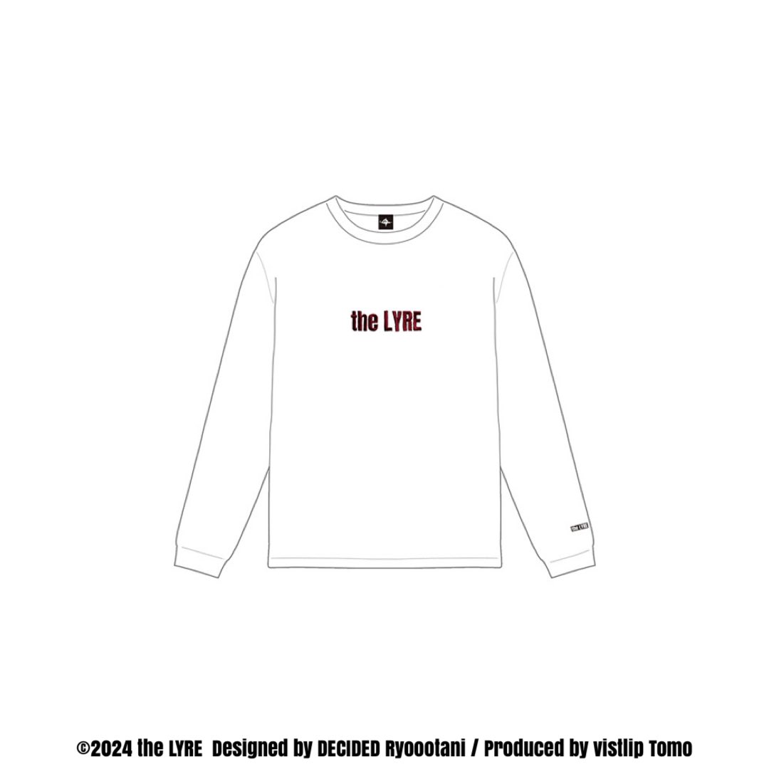 智 M/L LYRE the vistlip Tシャツ Tee WHITE