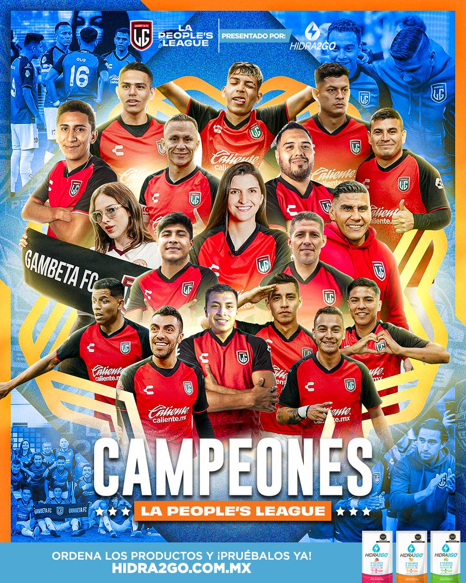 SomosGambetaFC's tweet photo. 🔴⚫¡¡SOMOS CAMPEONES DE LA PEOPLE'S LEAGUE!!🥳🏆

Se logró el objetivo, fueron semanas de ESFUERZO Y TRABAJO DURO les anunciamos que SOMOS LOS CAMPEONES DE LA @peoplesleague. 🔥
🫂💪

¡CAMPEONES, CAMPEONES, OLÉ, OLÉ, OLÉÉÉ! ❤

#LaPeoplesLeague #GambetaFc #Campéon #FinalesLPL https://t.co/BiTH3aVjSp