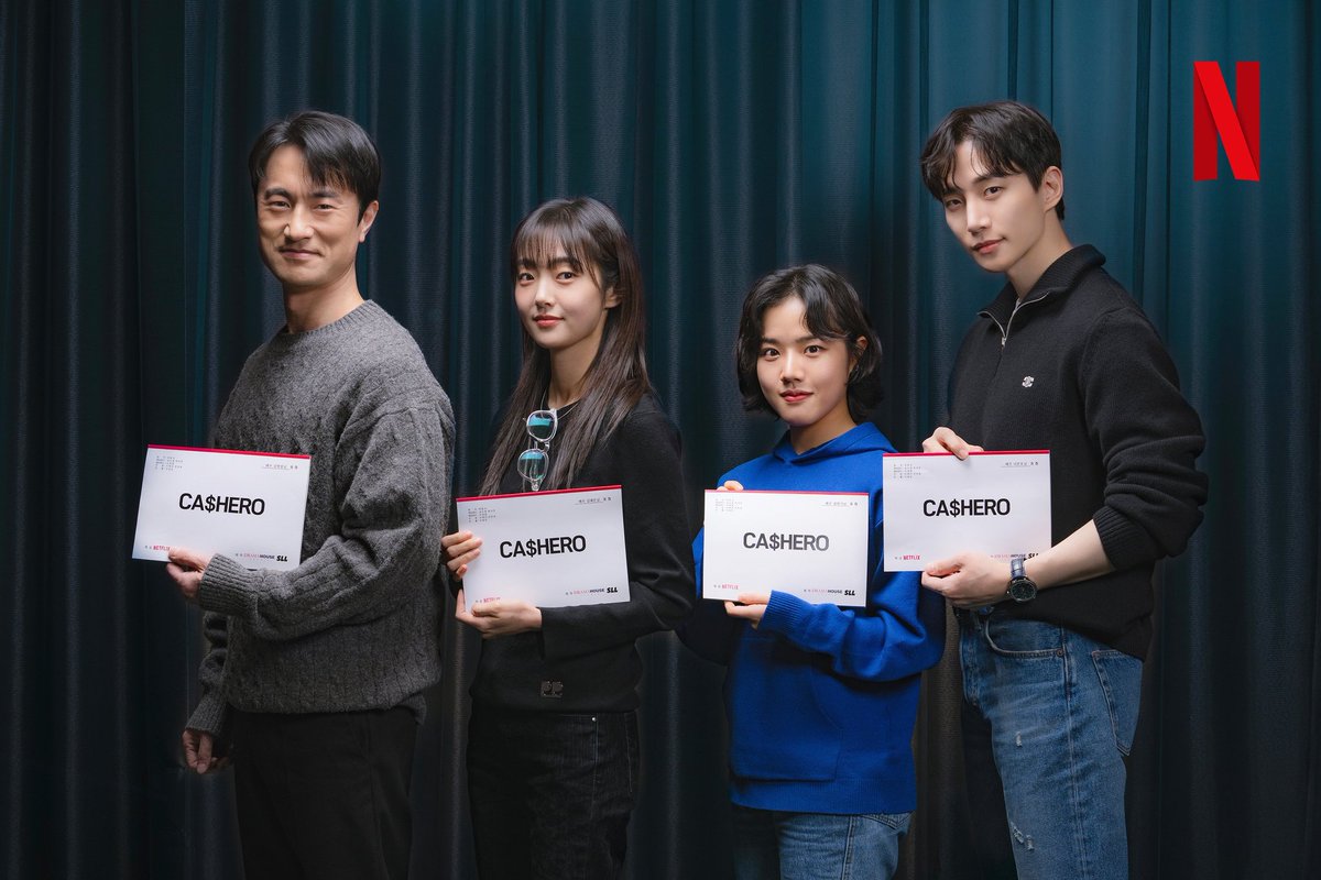 We have 'Cashero' confirmation from Netflix finally 😭❤️ The plot looks interesting & the cast is good too 😍 Can't wait for Kang Sang woong ❤️ #JUNHO #LeeJunho #이준호 #Cashero
