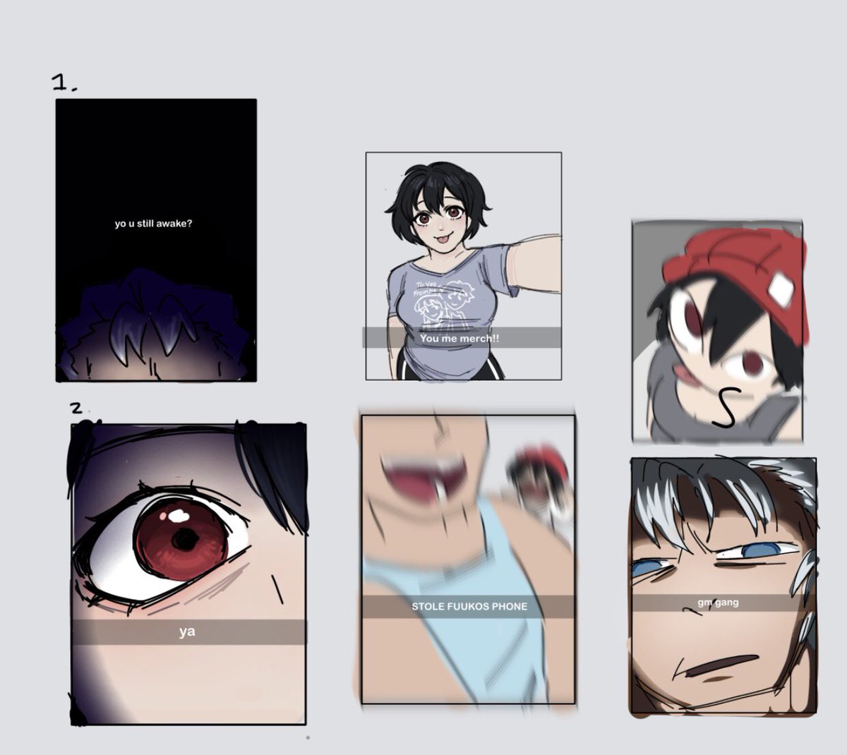 kurazune's tweet photo. the sillies 

idk why I made these LOL https://t.co/UY9QAujNnw