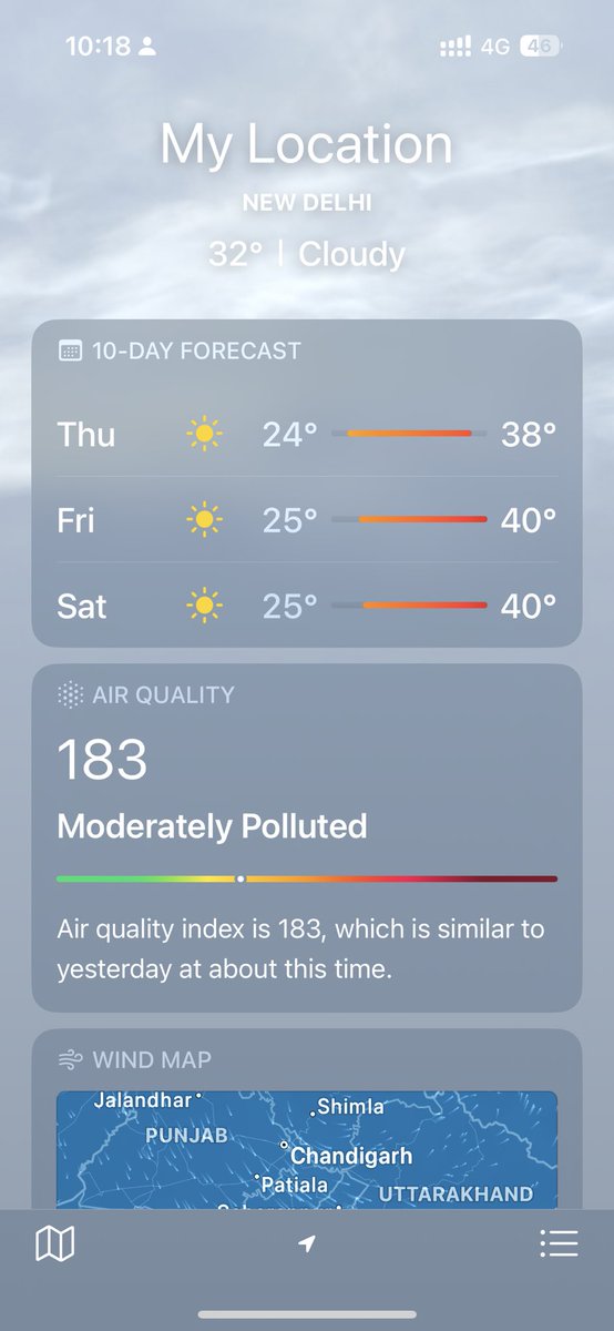 indrajeetLive's tweet photo. Pollution level London vs delhi #fightagainstpollution https://t.co/sDFhPczW2H
