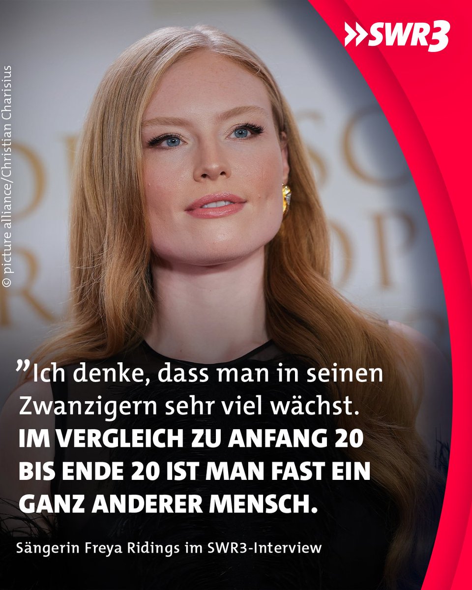 Da können wir nur zustimmen – und die Zeit geht auch viel zu schnell rum. Aber lasst uns nach vorne schauen! Alles Liebe und Gute zum 30. @FreyaRidings 🥳Was ist euer Lieblingssong von ihr? 😍