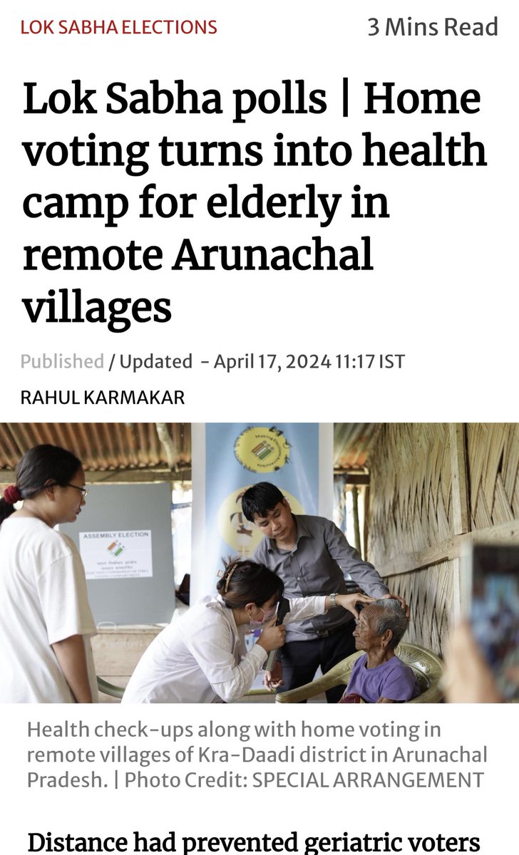 thehindu.com/elections/lok-…

<a href="/SpokespersonECI/">Spokesperson ECI</a> <a href="/ECISVEEP/">Election Commission of India</a> <a href="/ceoarunachal/">Chief Electoral Officer Arunachal Pradesh</a>
