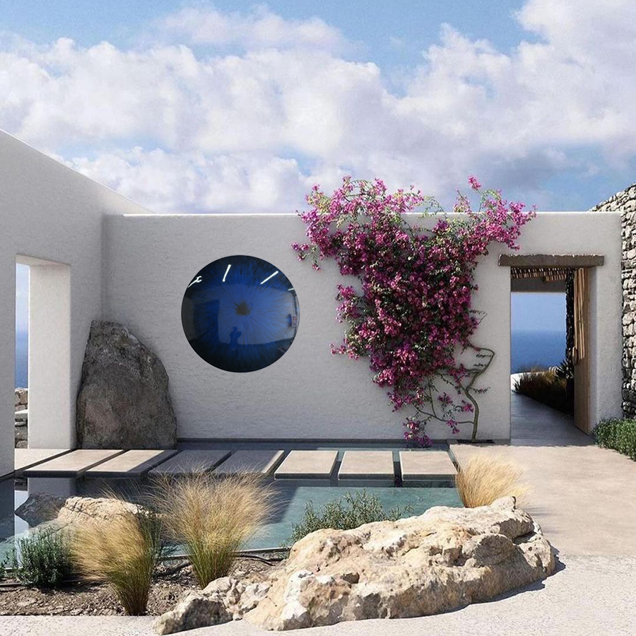 Jackson95135321's tweet photo. Blue Eye Sculpture-Crafted from high-quality stainless steel, this 1-meter diameter piece boasts a stunning convex shape that adds a unique depth and perspective to any space. get more on https://t.co/PGSpRmMETv #convex #eye #walldecor #sculpture #sculptureart #sculptures https://t.co/pvE4KbyZKN
