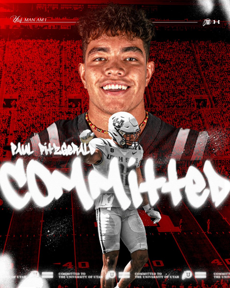 Blessed to be committed to the U of U! Go Utes! Thank you Lord!