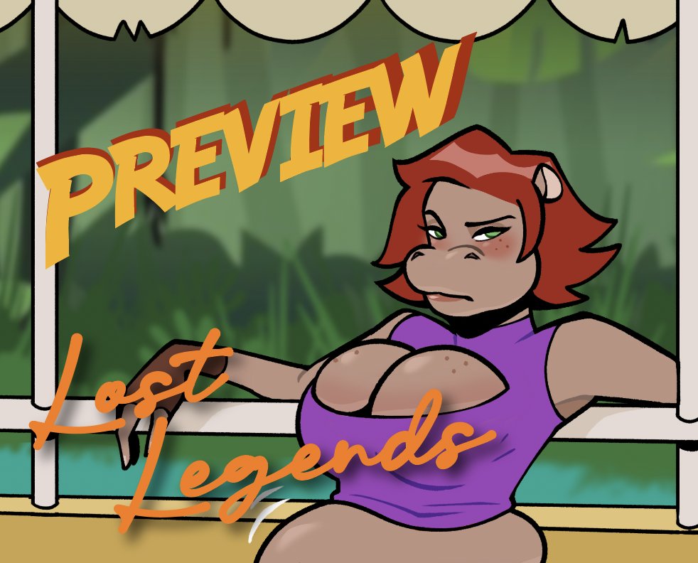 I got more and more boobie and booty shenanigans coming up... but I also have a bit of a... lost story project coming... things that might just be for my more niche followers... my 'Lost Legends' with @hhhyyyiii_art Secret adventures only you can unlock...