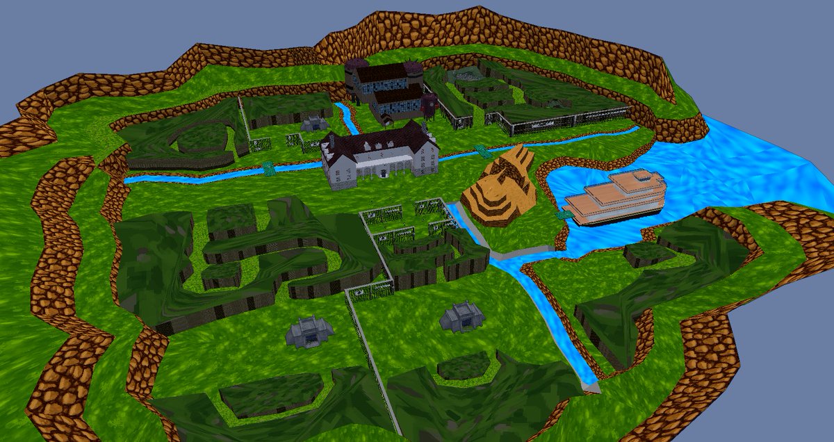 EricAdamHovis's tweet photo. I got the map transfer script working, so now i've roughly remade the Jurassic Park SNES exterior as a temp map to test gameflow and mechanics. I also got 1st person mode working.

#CCgame #gamedev #indiegamedev https://t.co/RRSLf7m713