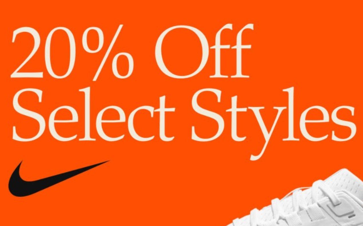 SiteSupply on X NIKE SALE Extra 20 off Select Styles when you use code JUST4MOM https t ZKiZcqIRLP https t ZKiZcqIRLP https t r2M85c9fxK X
