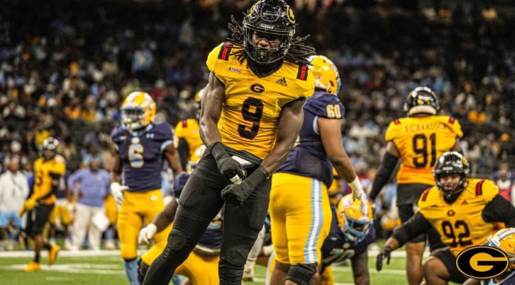 AGTG! After a great conversation with @CoachJaysmith18 I’m blessed and Honored to receive my first D1 HBCU offer from THE GRAMBLING STATE UNIVERSITY!🟡⚫️ #GMEN #WAMP @ryantoine @twalker337 @skiezwamp @PublicSKOOL_Bun @HighWestgate