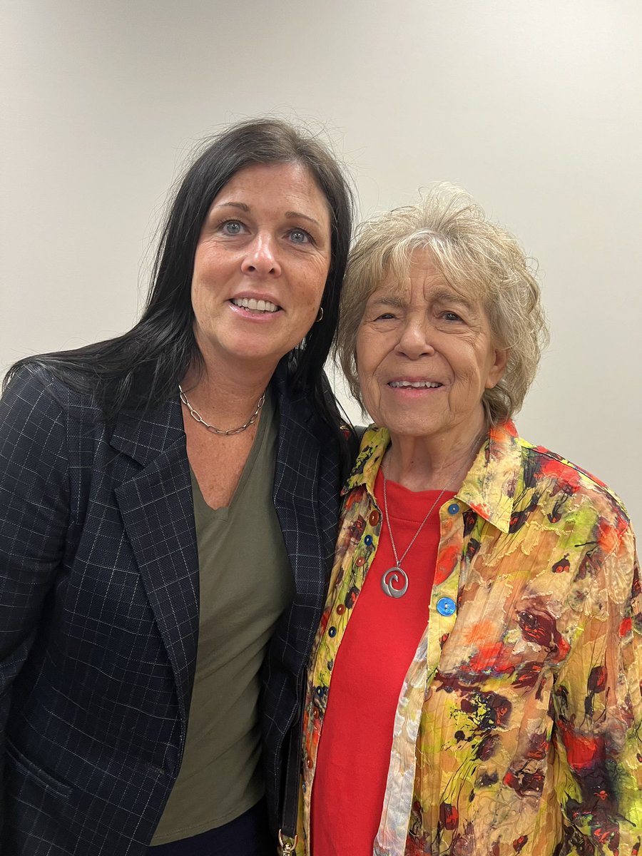NCSACinde's tweet photo. At the NASA Region IV meeting @ESU10, Pat Hoehner was honored for 67 years work in education as she retires from @Unk_EDAD 
A huge impact on so many! 

“The most important thing is relationships. Content is important, but content changes. Relationships are forever.” Dr. Hoehner https://t.co/JPixb8ZGp3