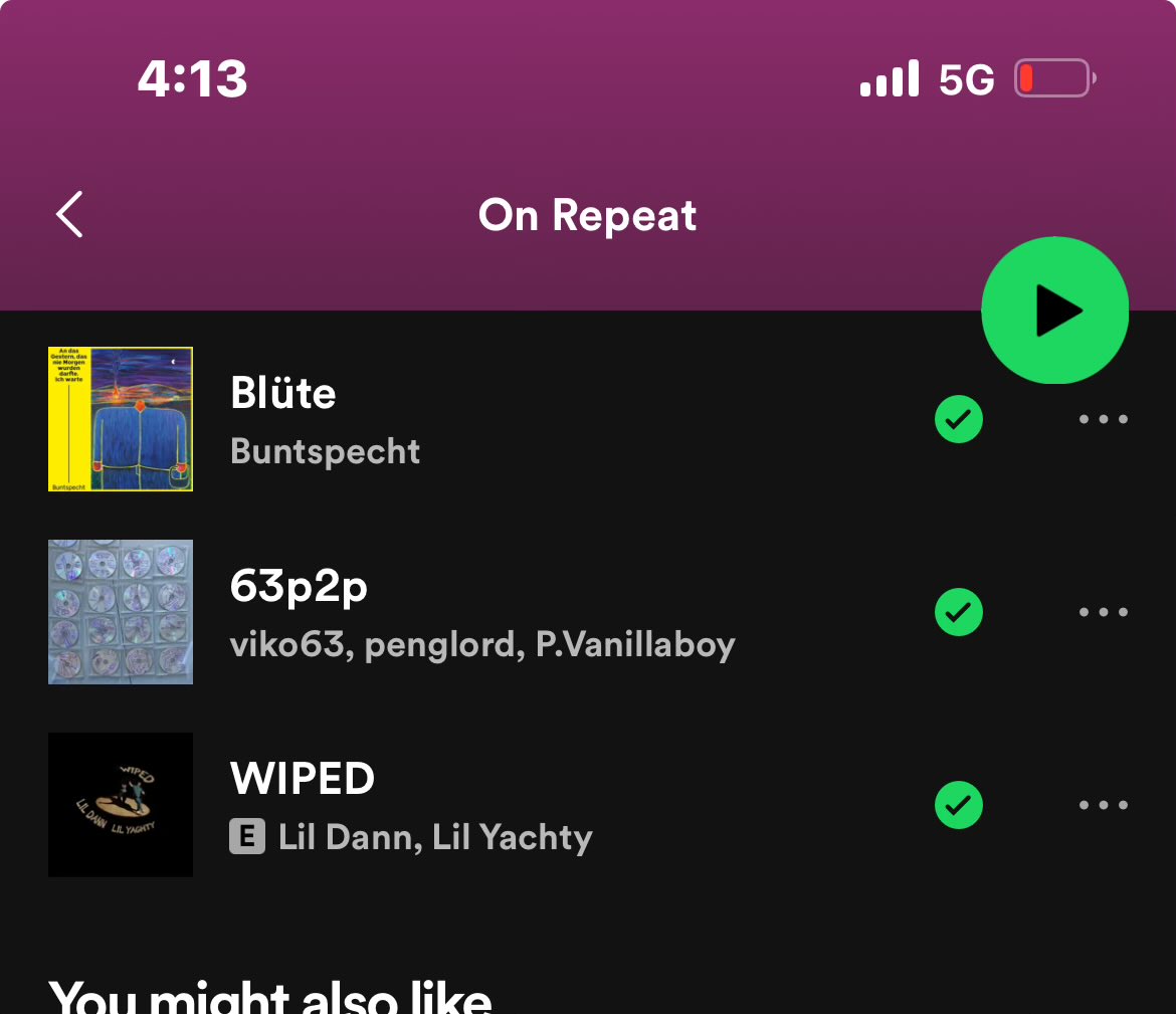 leakt mal on repeat ich bin neugierig