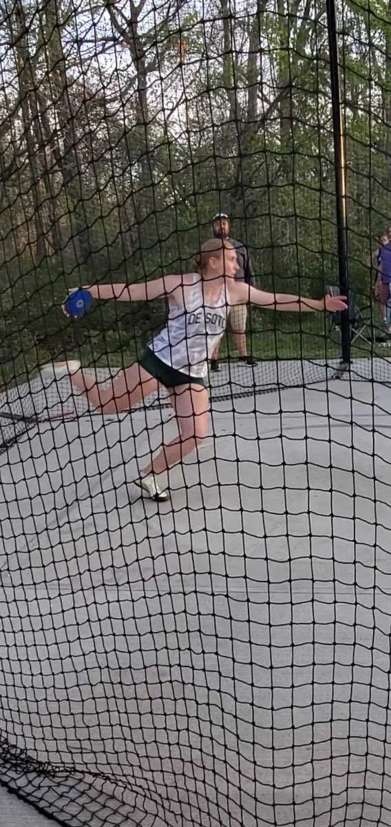DHS Track & Field (@dhs_track_field) on Twitter photo Charlie Woolben wins boys shot put with a PR of 50-7.25 🥇and Cadence Shrout wins girls discus with a PR of 117-3 🥇
Both boys and girls teams finished 8th at the Jaguar Non Qualifier Meet. Go Wildcats! <a href="/DeSotoWildcats/">De Soto Wildcats</a> Charlie Woolben wins boys shot put with a PR of 50-7.25 🥇and Cadence Shrout wins girls discus with a PR of 117-3 🥇
Both boys and girls teams finished 8th at the Jaguar Non Qualifier Meet. Go Wildcats! <a href="/DeSotoWildcats/">De Soto Wildcats</a>