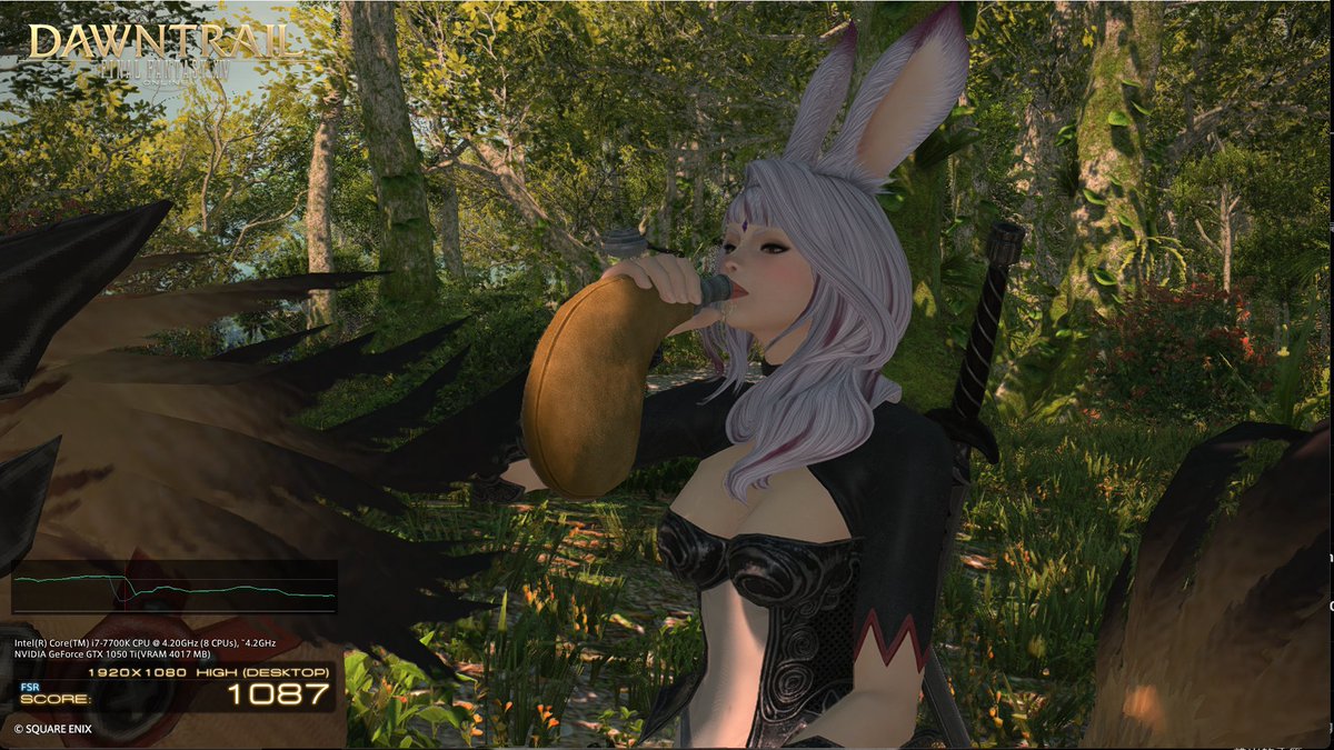 drxx09's tweet photo. @FF_XIV_EN Character Name: Allena Baby
World: VALEFOR
Prize: Gaelicap
#FFXIVSweepstakes #DawntrailBenchmark https://t.co/GSplNEyaJ6