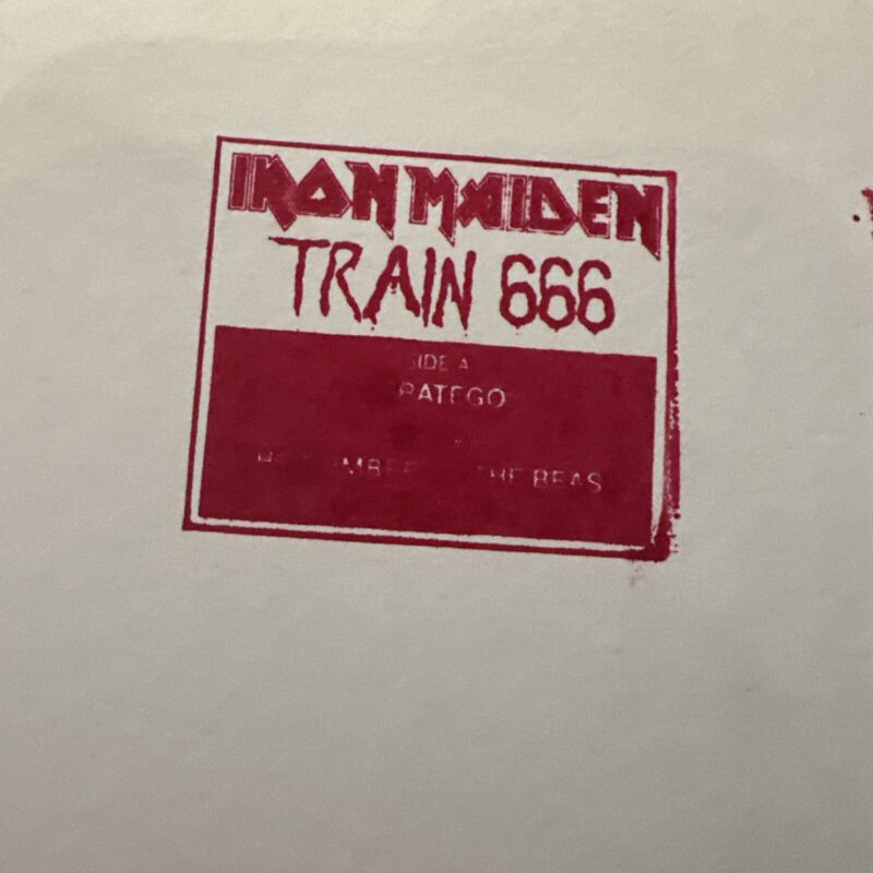 IRON MAIDEN - MEGA RARE TRAIN 666 Red Vinyl Record 

Ends Thu 18th Apr @ 5:06pm

ebay.com/itm/IRON-MAIDE…

#ad #vinyl #recordcollection #vinylrecords