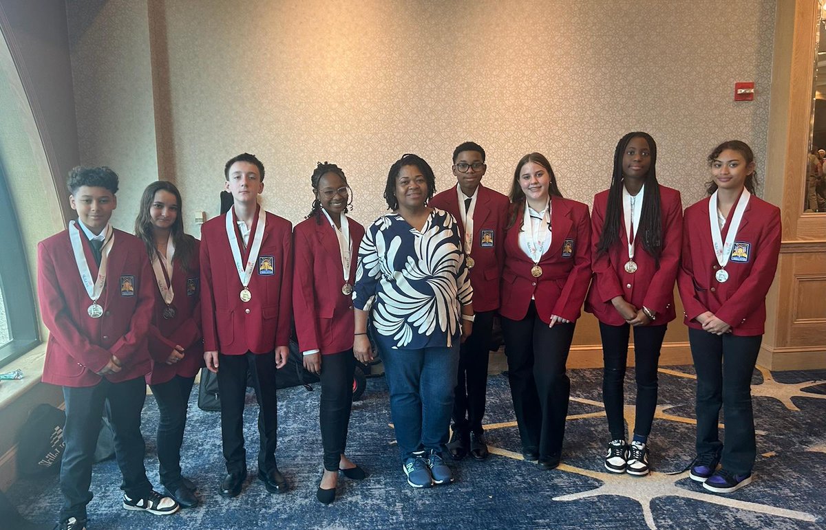 🏆Our #NovaMiddle @skillsusa teams took Gold and Silver in both Robotics Urban Search & Rescue and Mobile Robotics Technology! Our Gold Medalists are FL State Champs and are heading to Nationals! Congratulations, Titans!

#AllWeDoIsWin #Robotics #SkillsUSA  #BCPSProud