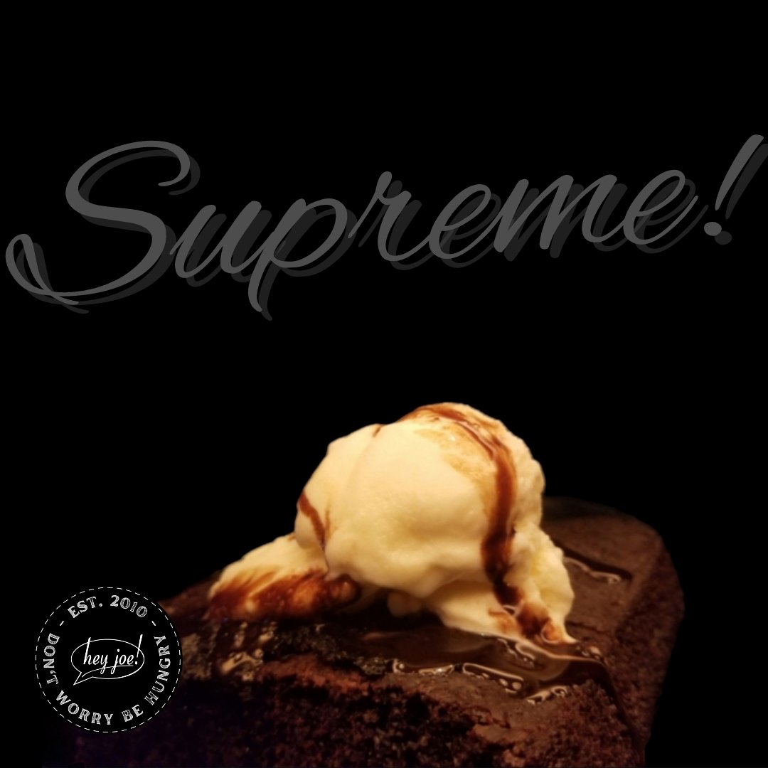 #supreme #crazycake  #heyjoe #chocolatecake #dontworrybehungry