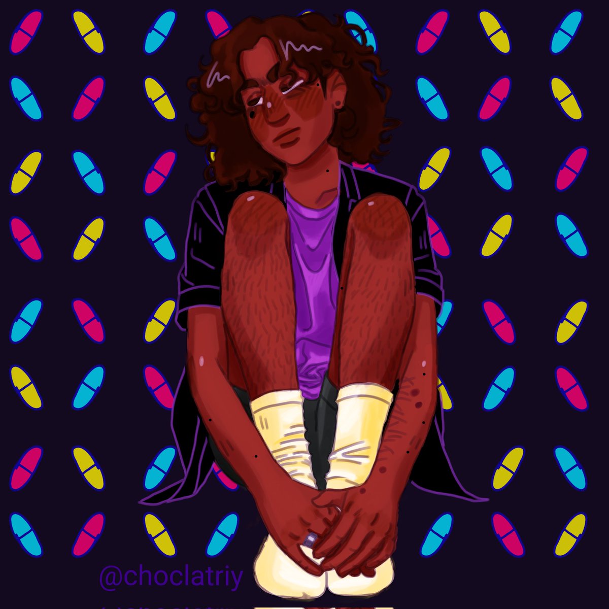 Choclatriy's tweet photo. Safety in pills, Sophie.
(Also, I'll draw hungover Felix right now lol)

(My pronouns atm are she/he)

#choclatriydraws #sophiewalten #TheWaltenFiles https://t.co/xCcxTmF1CD