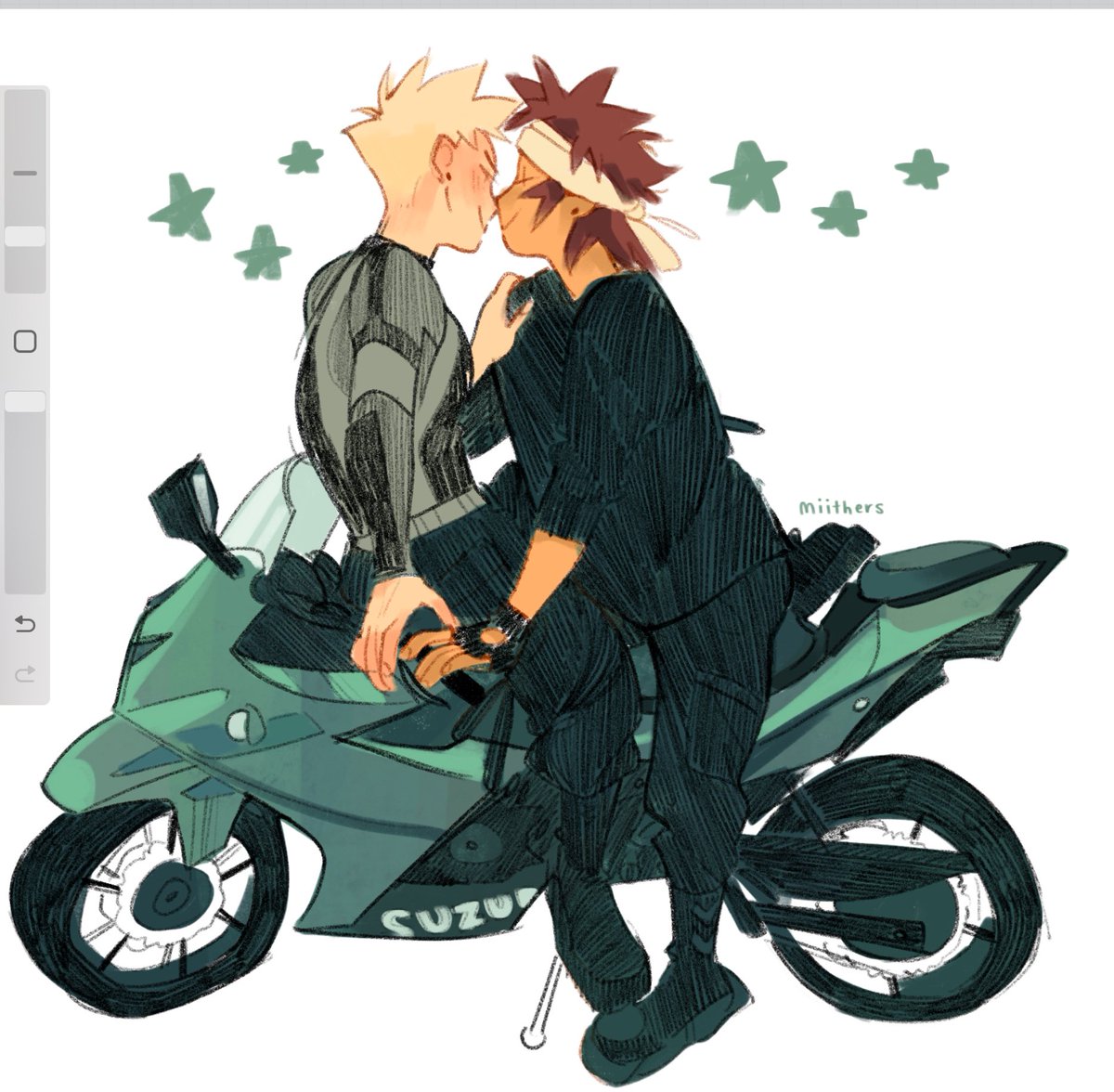 this is the only thing i drew all day who’s proud of me #krbk #kiribaku #mha #bnha