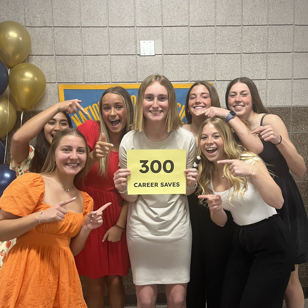 WHS_GirlSoccer's tweet photo. After making 9 saves last night, Lauren has now reached 300 career saves.  Congratulations, @lauren_nidey11 ! #iowagirl @ighsau https://t.co/YGVyS6yHLm
