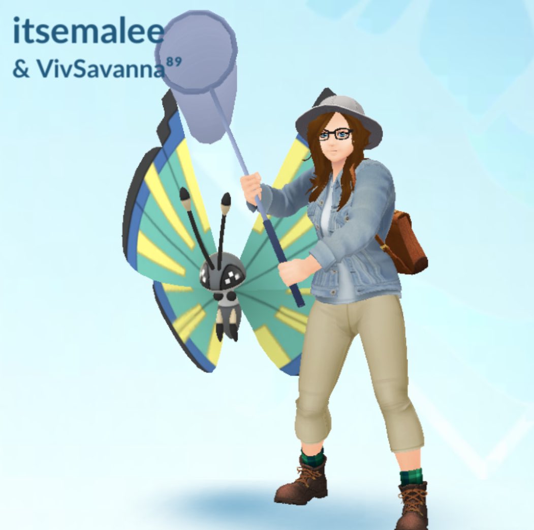 itsemalee's tweet image. After the “dreaded” Avatar update in @PokemonGoApp 👀

Takes a little shaping and a second to tweak, it’s not too bad! I wasn’t nervous at all!! She’s cute!

#PokemonGo #StyleSavant #BugCatcher