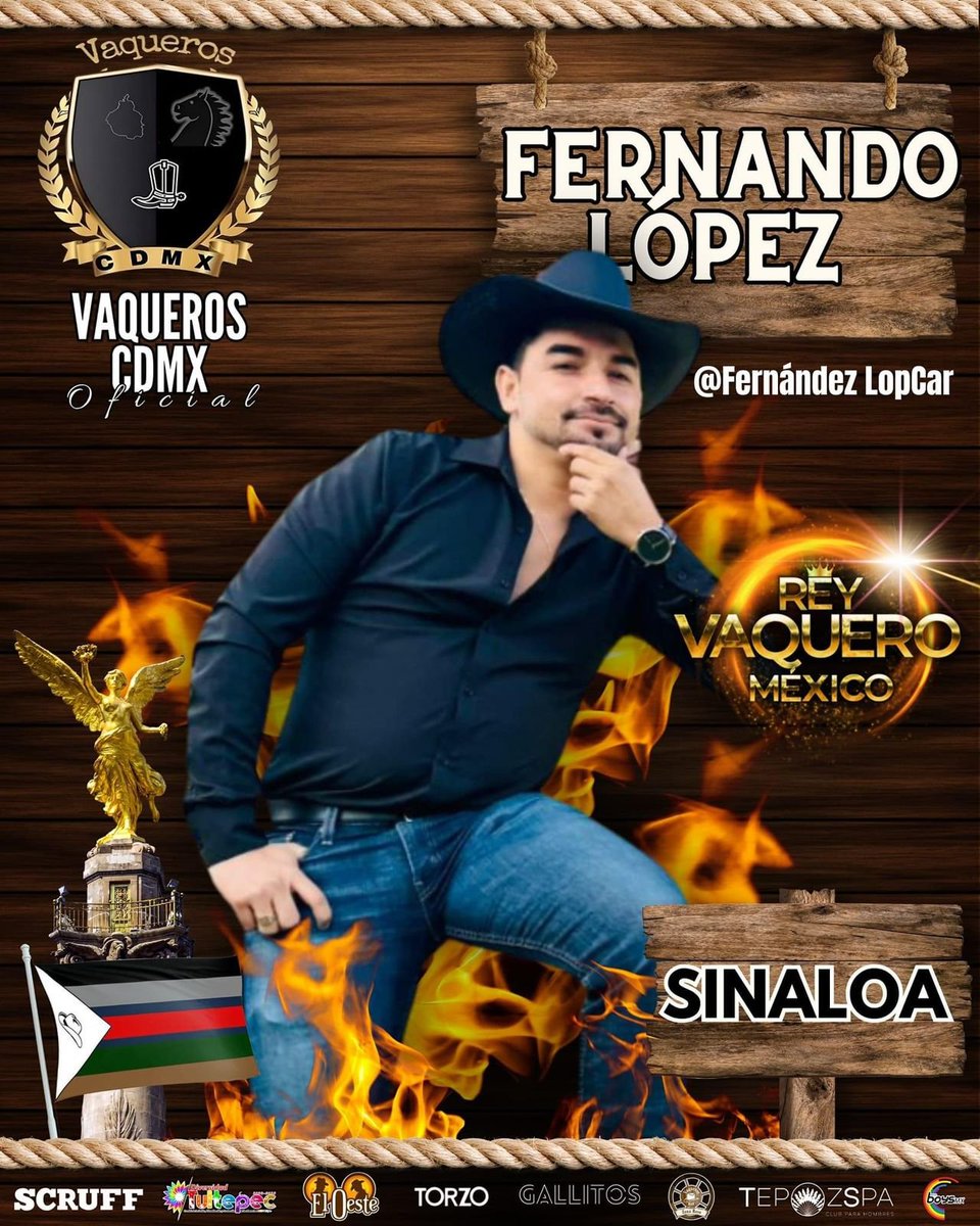 JSexcdmx's tweet photo. Amigos su apoyo con un like en FB para *FERNANDO SINALOA*
Rey Vaquero México 2024

https://t.co/nRA6Gw1p8W 

🤠👑🏳️‍🌈 gracias por su RT🫶🏼
@Su_Altezza @Funny_MXXX @CulioneroFilms @TorzoSexywear  🩲 @RamirezDanthe @TorrucoHot @Sneca15 @SeiyaPegasus02  @ChemaVergonMX @ZarzaCruising https://t.co/5DQOWQLQAe