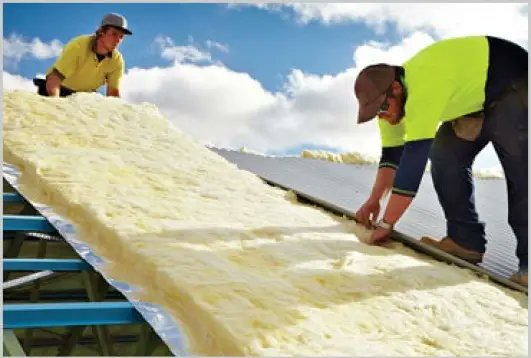 Is your metal building feeling chilly?  Uetersen glass wool insulation can be your solution!  Great thermal & acoustic insulation, fire-resistant, & easy to install.  #metalbuilding #insulation #glasswool