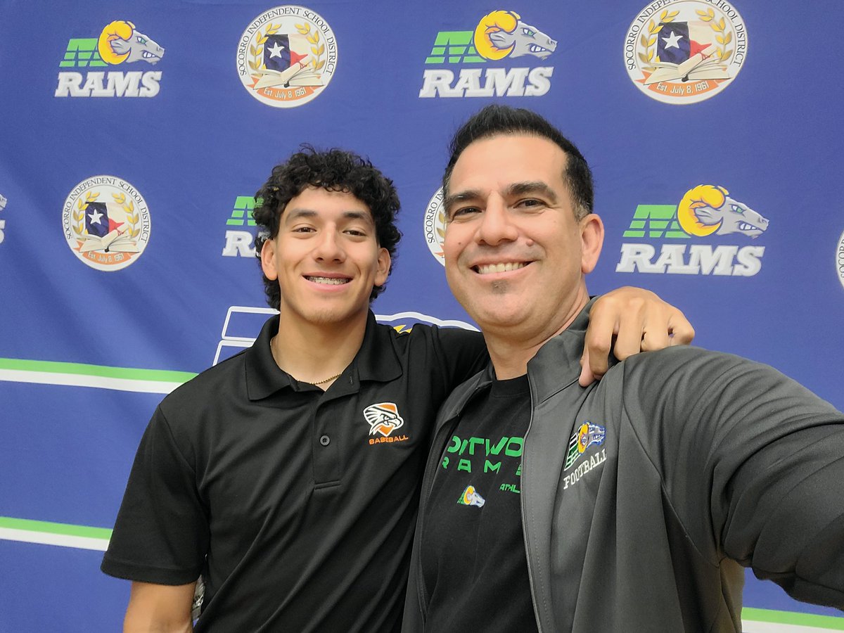 MikeTrevizo915's tweet photo. The dream continues for these boys to play at the collegiate level. Your Ram Fam is proud of you! On to the next chapter men... https://t.co/vIJl8YMO1h