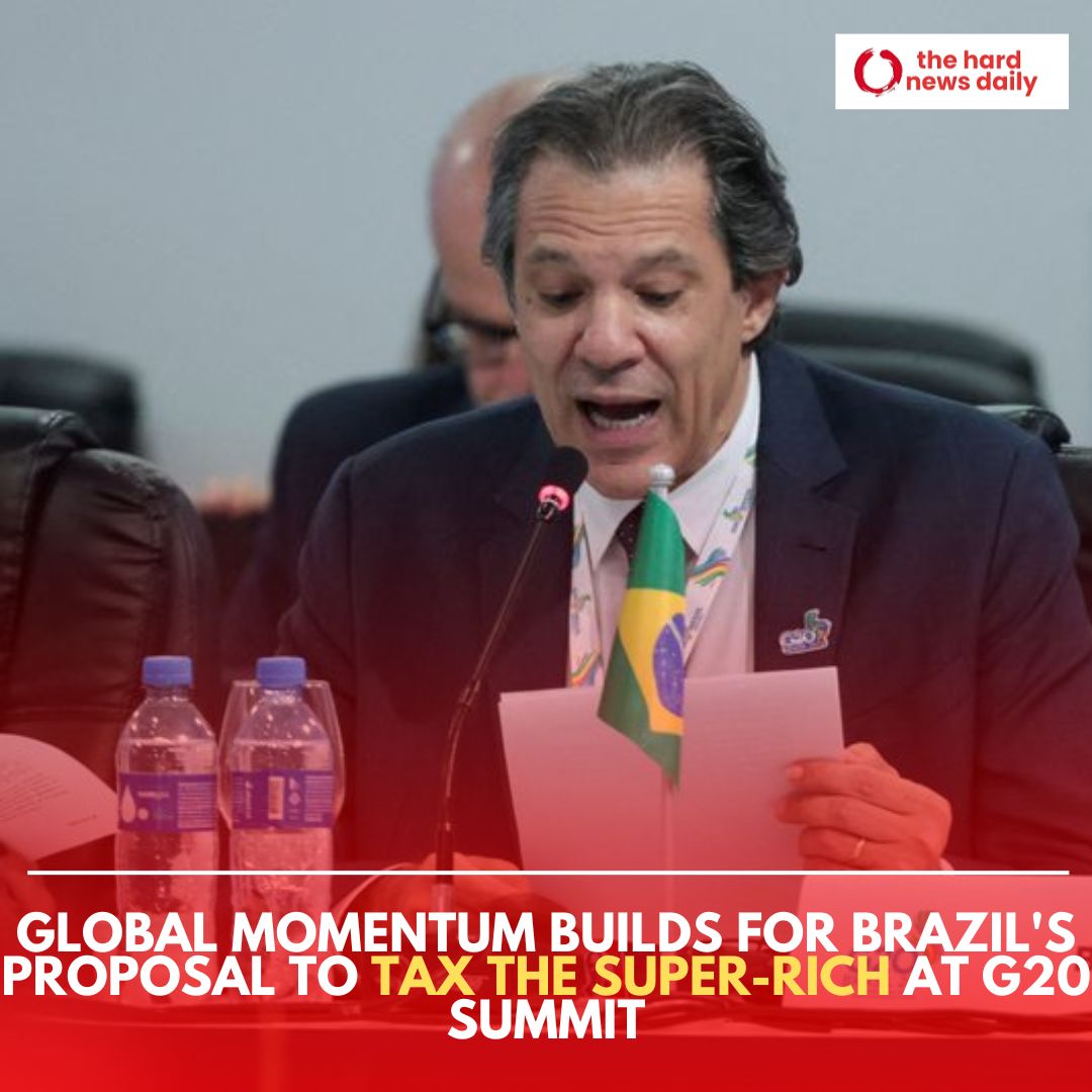 Brazil's proposal to tax the super-rich gains traction at the G20, backed by France and the IMF. 

Aimed at boosting global equity, Brazil's Finance Minister Fernando Haddad plans a joint declaration in July. 

#G20 #TaxReform #GlobalEconomy #WealthTax