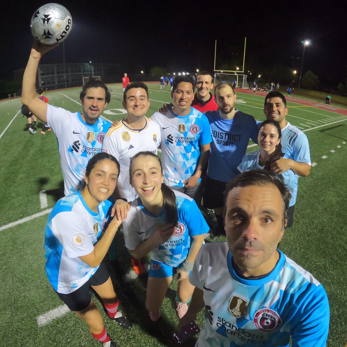 tocajuniorsfc's tweet photo. ⚽️ Hoy se ganó! #VamosTOCA

🌼 2024 Spring Season
🏆 COED (7v7 - Wednesdays) 
@DistrictSports 

🔵🔴 #WeAreToca #TOCA #tocajuniors #PLAYsimple #FutbolSimple #Futbol #soccer #WashingtonDC #dcsoccer #coedsoccer #TOCADCoutsiders https://t.co/tfQDkb056f