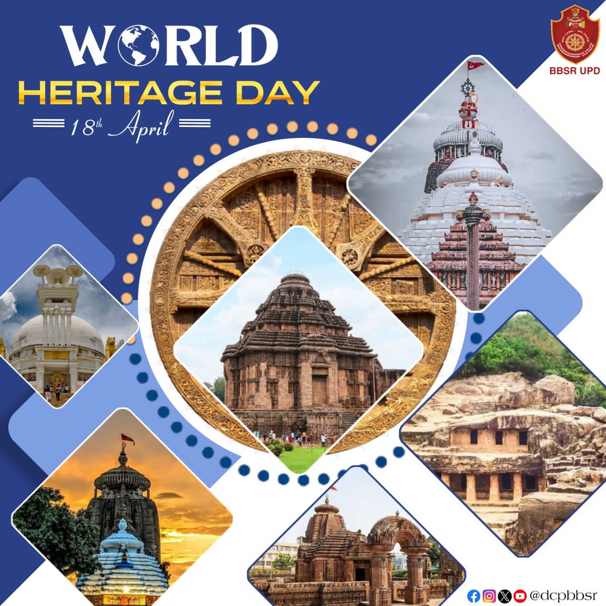 Greetings on #WorldHeritageDay. The International Day for Monuments and Sites also known as World Heritage Day. Let us all work to protect, promote & preserve our rich cultural heritage. #WeCareWeDare